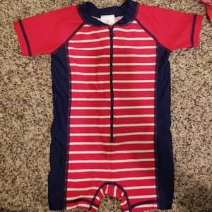 Hanna Andersson full body swim rash guard Size 70.